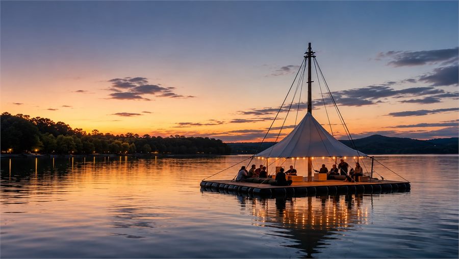 FLOAT HAVEN · 浮泊湖面天幕 视频记录封面