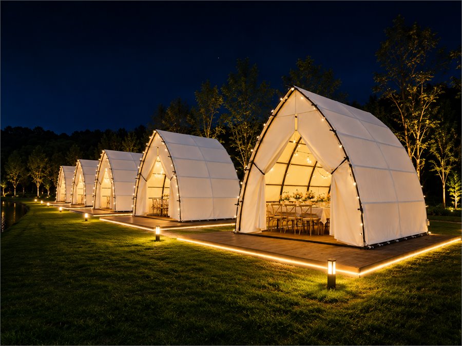 HARBOR DINING TENT 船型餐厅帐篷 产品资料图 1