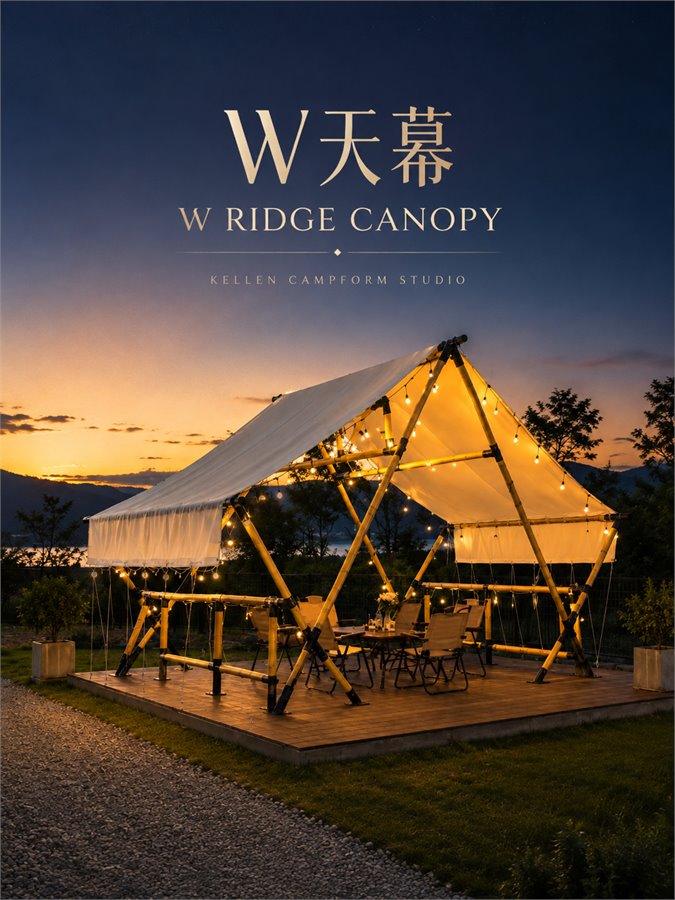 W RIDGE CANOPY W天幕升级款 产品资料图 3
