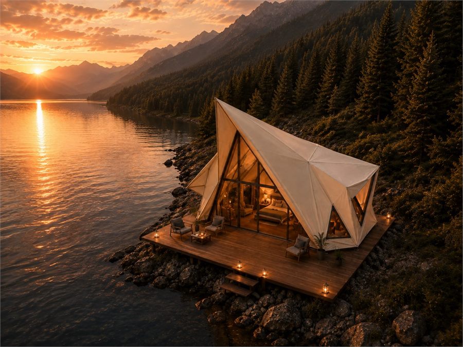 RIDGECREST LAKE LODGE 岚脊湖居 产品资料图 1